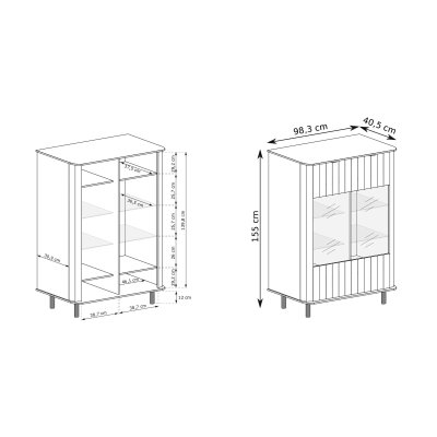 Kolekcja Noverto– Nowoczesne meble z frezowanymi frontami, elegancją i funkcjonalnością do każdego wnętrza