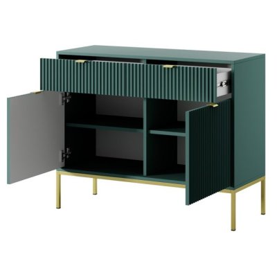 Komoda Nowoczesna do Salonu i Sypialni z Szufladami Pojemna