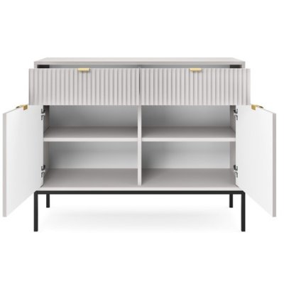 Komoda Nowoczesna do Salonu i Sypialni z Szufladami Pojemna