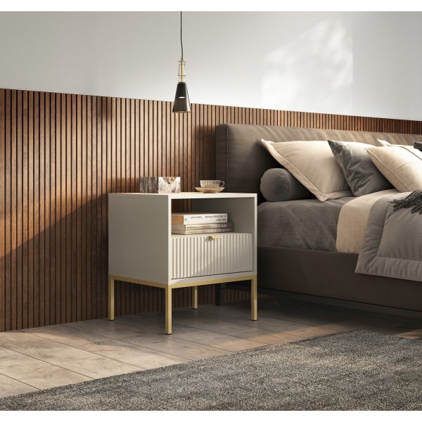 Szafka Nocna do Sypialni z Szufladą Cosmo