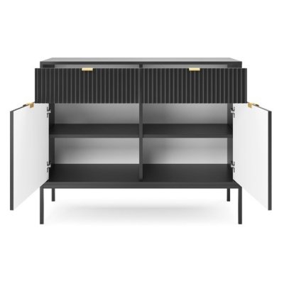 Komoda Nowoczesna do Salonu i Sypialni z Szufladami Pojemna