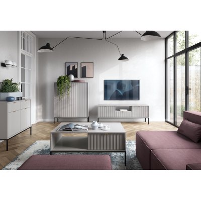 Komoda Nowoczesna do Salonu i Sypialni z Szufladami Pojemna