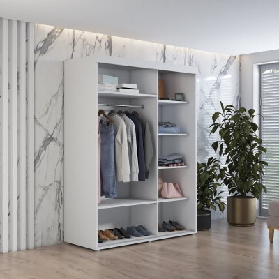 Szafa z Lustrem do Sypialni Pojemna