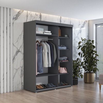 Szafa z Lustrem do Sypialni Pojemna