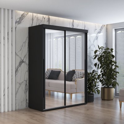 Szafa z Lustrem do Sypialni Pojemna